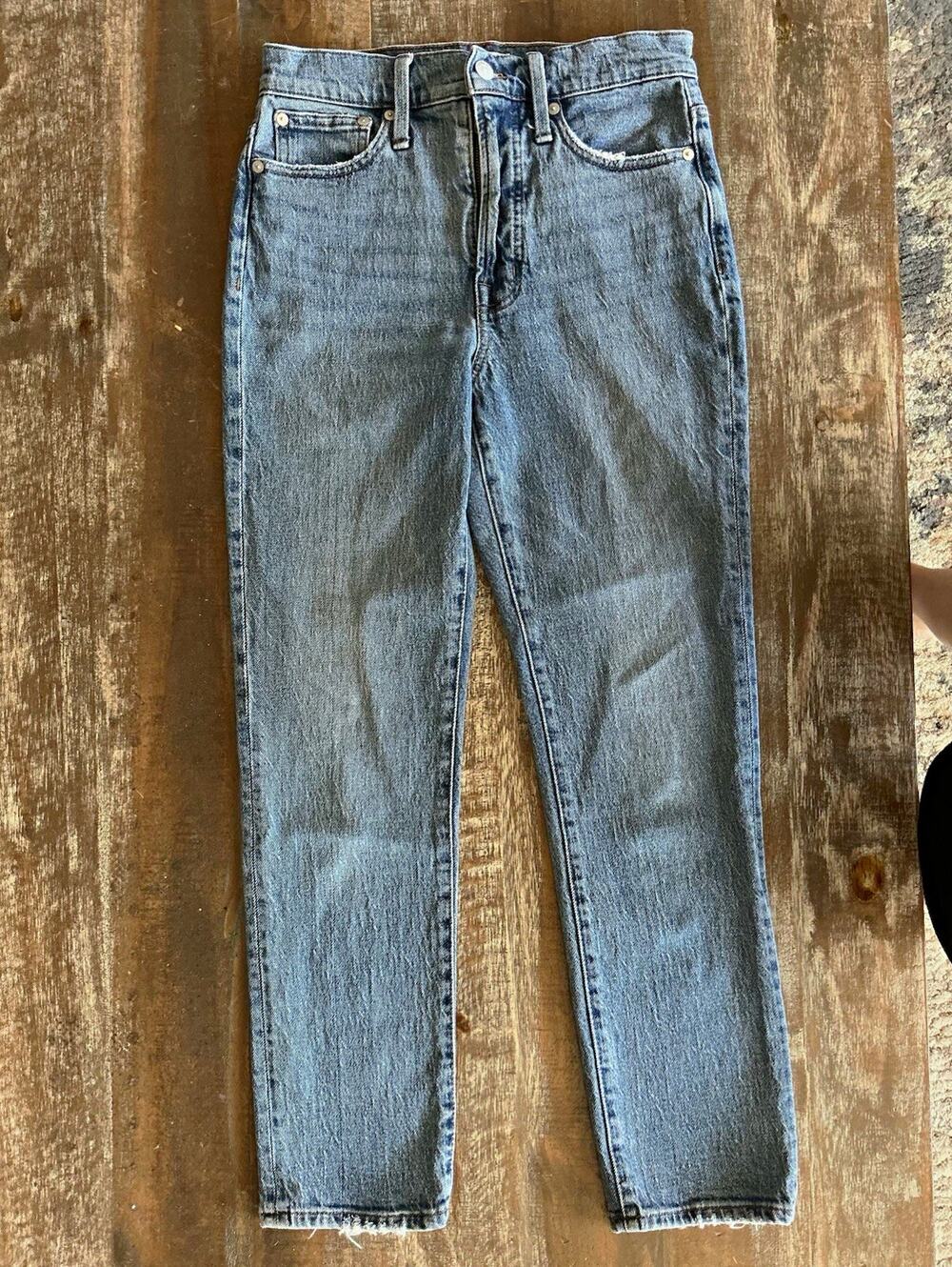 Madewell The Perfect Vintage Jean Women's 25 Blue Denim 26" Inseam NC327